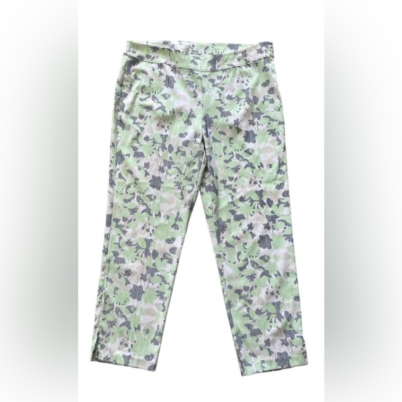 IZOD Golf Pants Womens 12 Quick Dry 2% Spandex, Casual Summer, Minty Green, - Picture 1 of 9